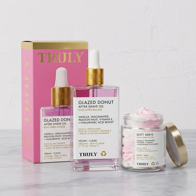 Truly Glazed Donut Mantequilla Corporal + Aceite Post-Afeitado