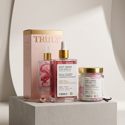 Truly Soft Serve After Shave Oil 100ml + Mantequilla