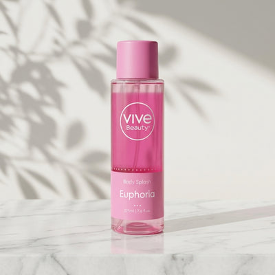 SPLASH VIVE BEAUTY (Euforia · Pera · Bomberry · Mango Pop · Tropical Dreams)